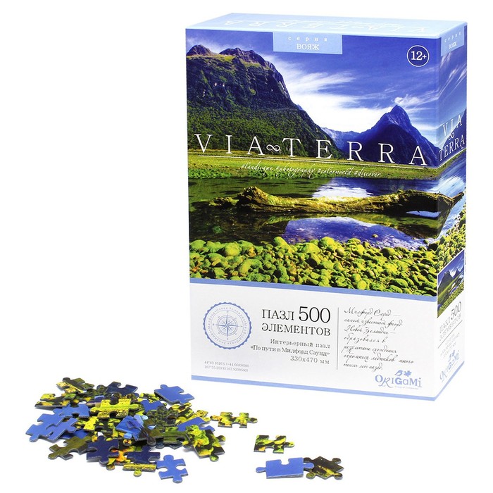 Пазл «Виа Терра. По пути в Милфорд Саунд», 500 элементов
Пазл «Виа Терра. По пути в Милфорд Саунд», 500 элементов