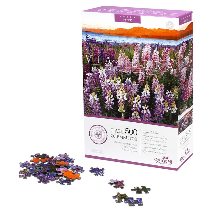 Пазл «Виа Терра. Озеро Текапо», 500 элементов
Пазл «Виа Терра. Озеро Текапо», 500 элементов