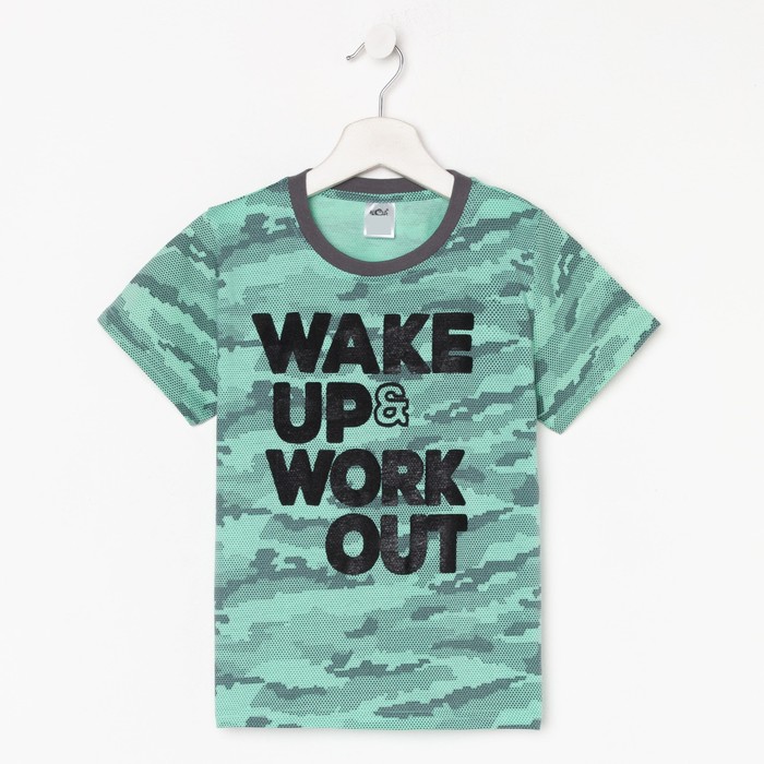 Футболка для мальчика А.11360, цвет мятный, рост 128-134 (36) 
Футболка для мальчика А.11360, цвет мятный, рост 128-134 (36)