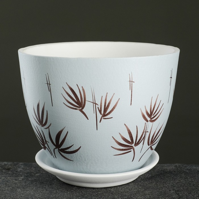 Горшок цветочный Бамбук светло-серый 2,3 л
Горшок цветочный Бамбук светло-серый 2,3 л