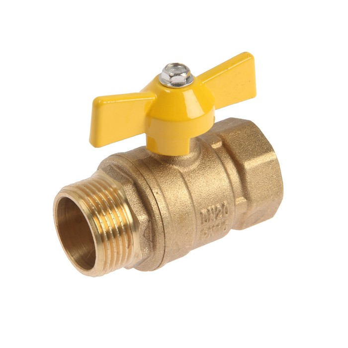 Кран шаровой газовый "ОПТИМА" ГАЗ, внутренняя/наружная резьба 3/4", бабочка
Кран шаровой газовый "ОПТИМА" ГАЗ, внутренняя/наружная резьба 3/4", бабочка