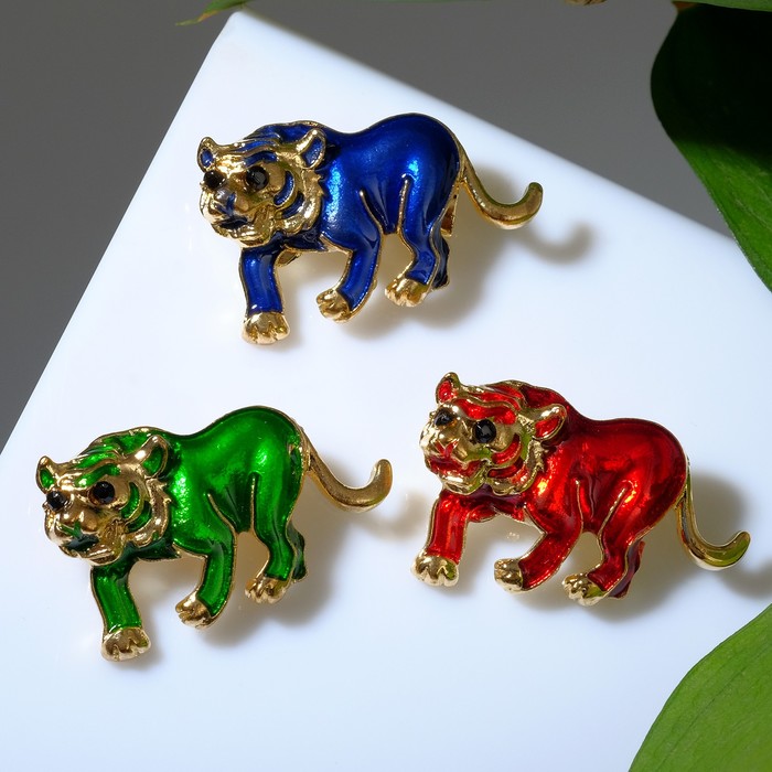 Брошь "Тигр" крадущийся, со стразами, цвет МИКС (неделимая фас.12шт, цена за шт)
Брошь "Тигр" крадущийся, со стразами, цвет МИКС (неделимая фас.12шт, цена за шт)