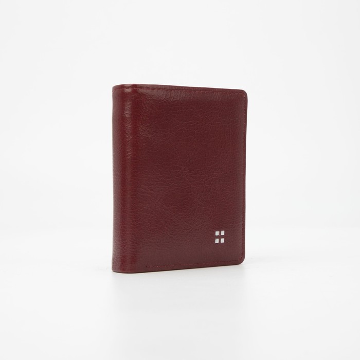 Кошелёк на магните, цвет бордовый
Кошелёк на магните, цвет бордовый