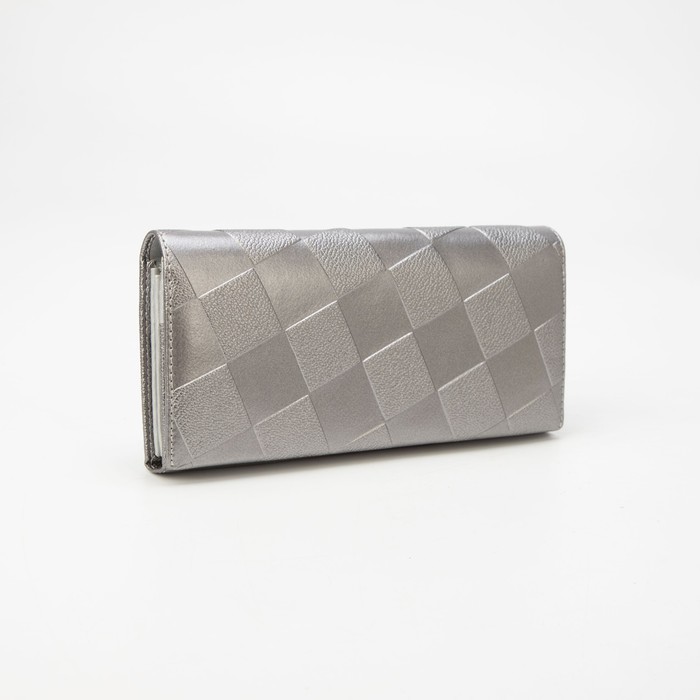 Кошелёк на магнитах, цвет серебристый
Кошелёк на магнитах, цвет серебристый