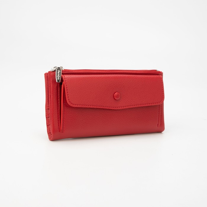 Кошелёк на кнопках, цвет красный
Кошелёк на кнопках, цвет красный