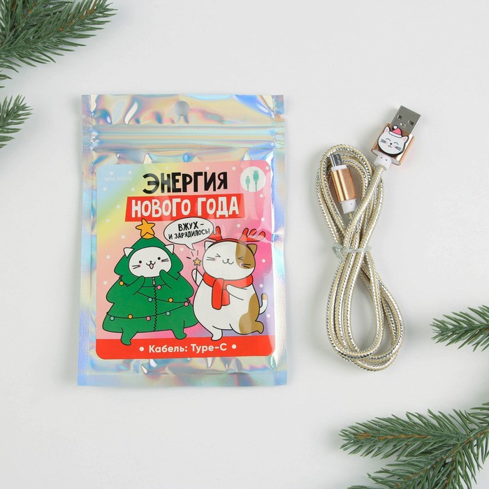 Провод Micro USB "Энергия нового года", 1м
Провод Micro USB "Энергия нового года", 1м