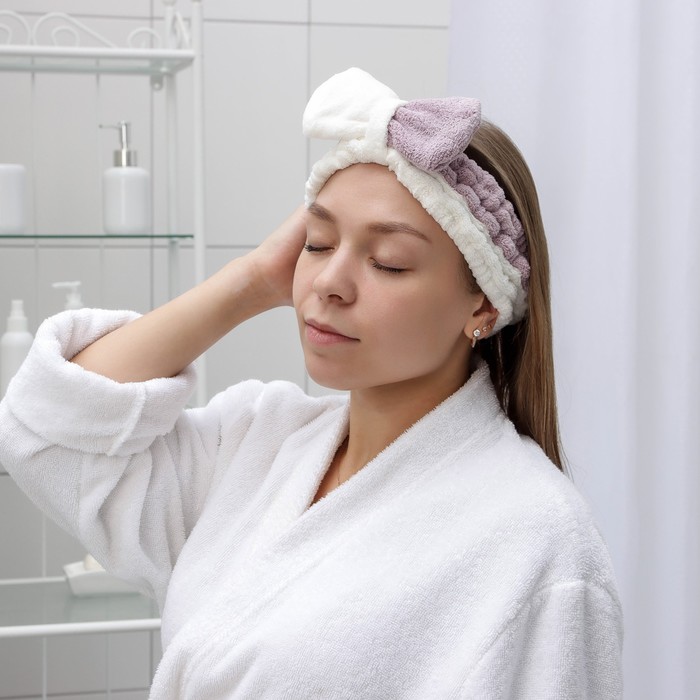 Повязка для умывания «Молли», цвет МИКС
Повязка для умывания «Молли», цвет МИКС