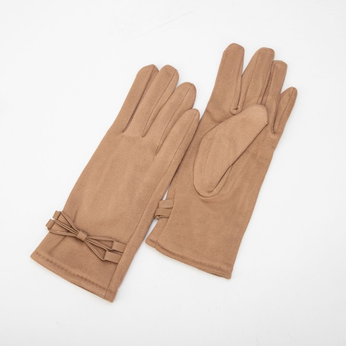 Перчатки женские, безразмерные, без утеплителя, цвет коричневый
Перчатки женские, безразмерные, без утеплителя, цвет коричневый