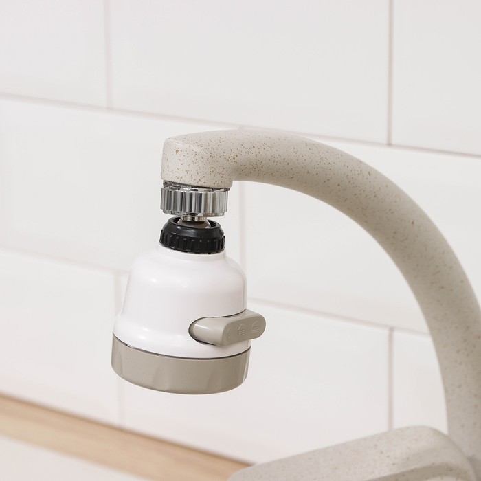 Насадка на кран Soft, для экономии воды, 3 режима, d=3/4 см
Насадка на кран Soft, для экономии воды, 3 режима, d=3/4 см