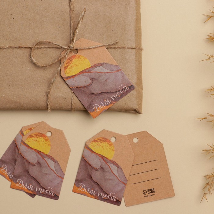 Открытка-шильдик на подарок «Для тебя», крафт 5 × 7 см
Открытка-шильдик на подарок «Для тебя», крафт 5 × 7 см