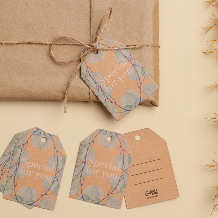 Открытка-шильдик на подарок «Нежность», крафт 5 × 7 см 
Открытка-шильдик на подарок «Нежность», крафт 5 × 7 см