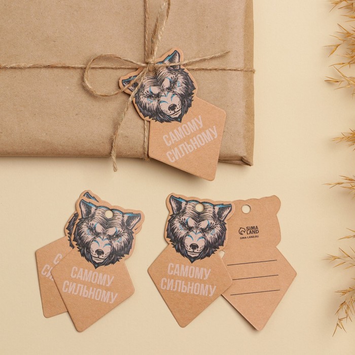 Открытка-шильдик на подарок «Смелому», крафт 5,1 × 8 см
Открытка-шильдик на подарок «Смелому», крафт 5,1 × 8 см