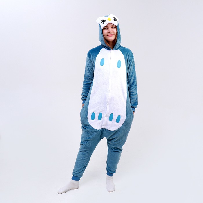 Кигуруми для взрослых «Сова», р. 40-42, рост158
Кигуруми для взрослых «Сова», р. 40-42, рост158