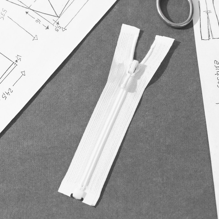 Молния «Спираль», №3, разъёмная, 10 см, цвет белый
Молния «Спираль», №3, разъёмная, 10 см, цвет белый