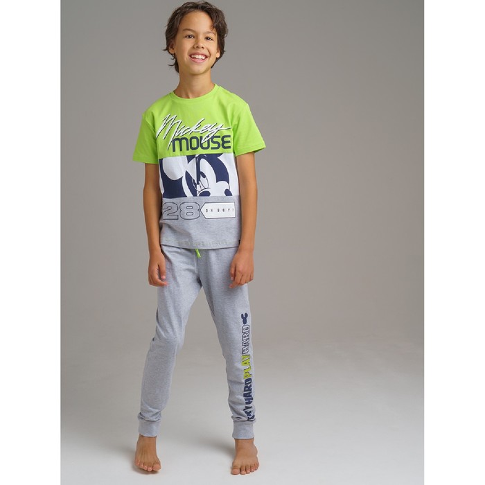 Комплект с принтом Disney для мальчика: футболка и брюки, рост 152 см
Комплект с принтом Disney для мальчика: футболка и брюки, рост 152 см