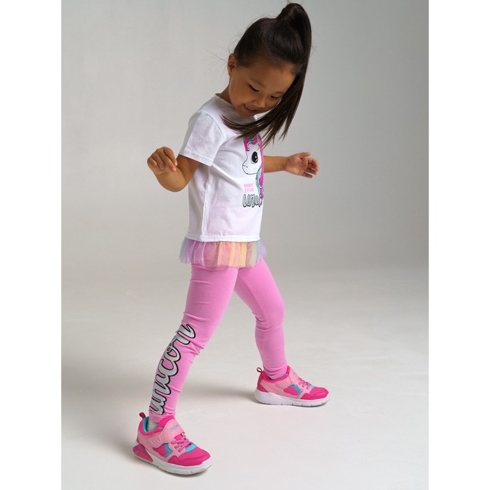 Комплект футболка и легинсы для девочки, рост 110 см
Комплект футболка и легинсы для девочки, рост 110 см