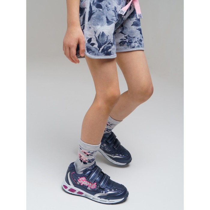 фото Носки для девочки, размер 20, цвет серый playtoday