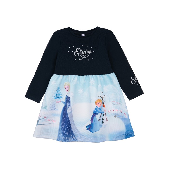 Платье трикотажное для девочки, рост 110 см
Платье трикотажное для девочки, рост 110 см