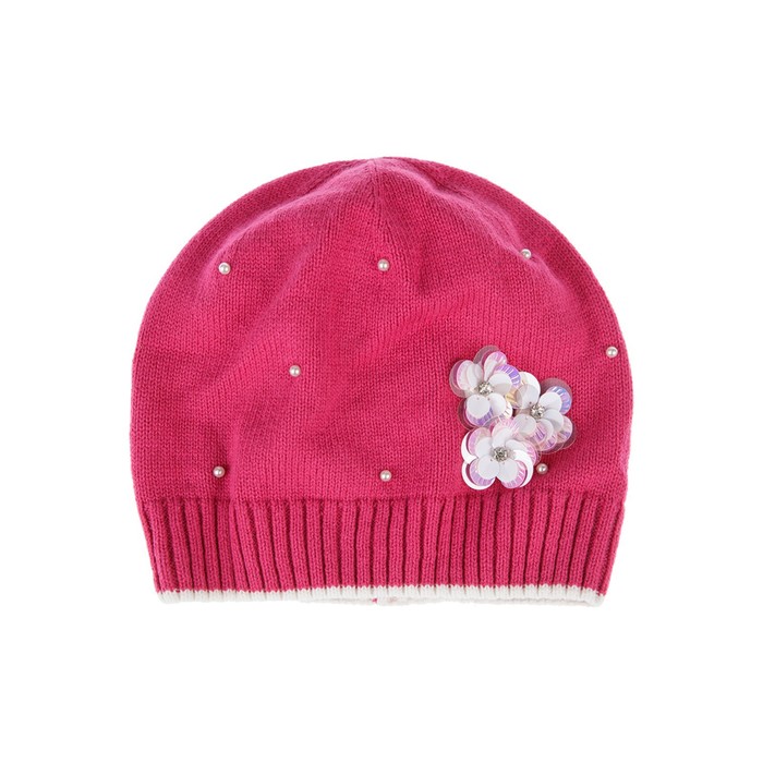 Шапка вязаная для девочки, размер 56, цвет фуксия
Шапка вязаная для девочки, размер 56, цвет фуксия