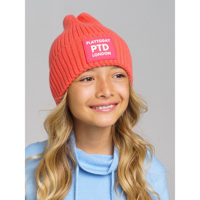 Шапка вязаная для девочки, размер 56, цвет красный
Шапка вязаная для девочки, размер 56, цвет красный