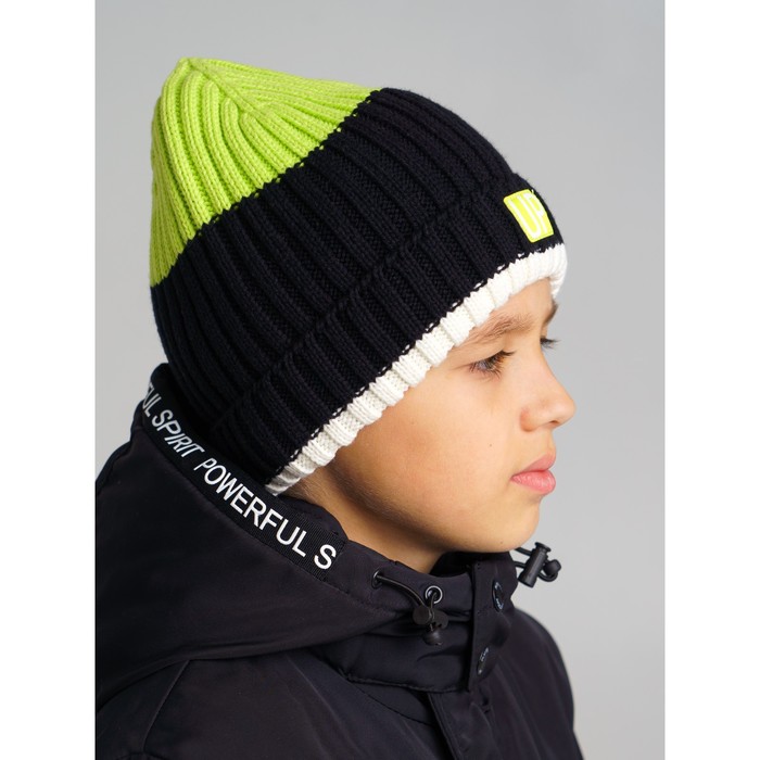 Шапка вязаная для мальчика, размер 56
Шапка вязаная для мальчика, размер 56