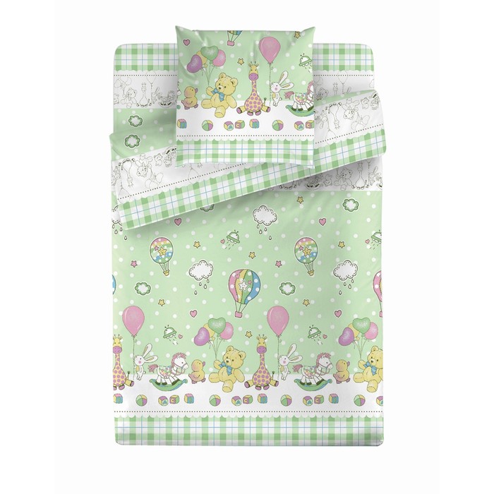 КПБ детское «Игрушки», размер 100x138 см, 112x147 см, 40x60 см
КПБ детское «Игрушки», размер 100x138 см, 112x147 см, 40x60 см