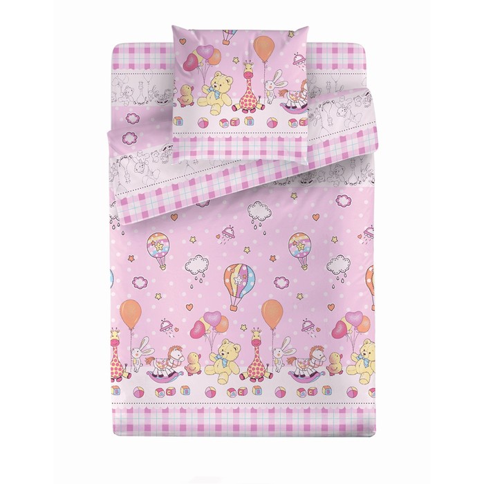 КПБ детское «Игрушки», размер 100x138 см, 112x147 см, 40x60 см
КПБ детское «Игрушки», размер 100x138 см, 112x147 см, 40x60 см