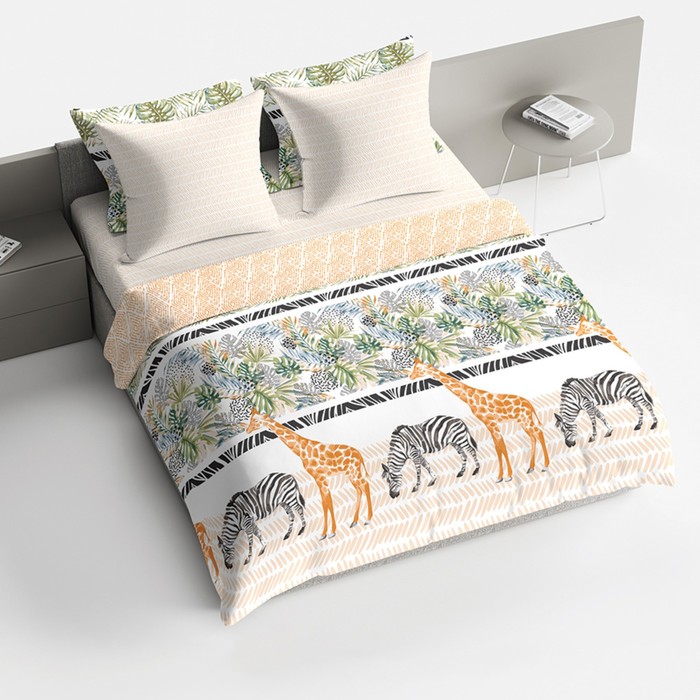 КПБ дуэт «Кения», размер 215x240 см, 145x215 см-2 шт, 70x70 см-2 шт
КПБ дуэт «Кения», размер 215x240 см, 145x215 см-2 шт, 70x70 см-2 шт