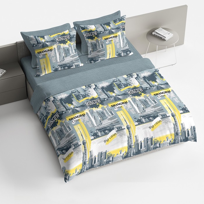 КПБ дуэт BIG CITY, размер 215x240 см, 145x215 см-2 шт, 70x70 см-2 шт
КПБ дуэт BIG CITY, размер 215x240 см, 145x215 см-2 шт, 70x70 см-2 шт