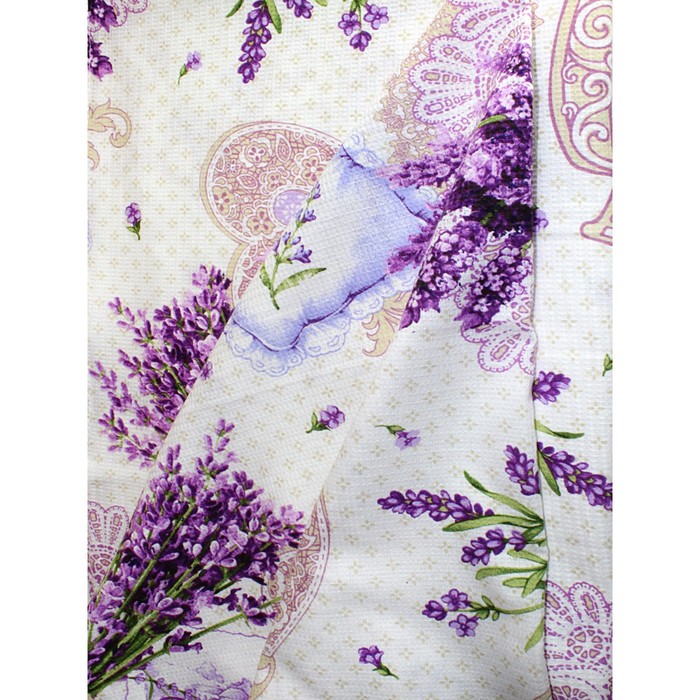 Вафельное полотенце «Сирень», размер 100x150 см
Вафельное полотенце «Сирень», размер 100x150 см