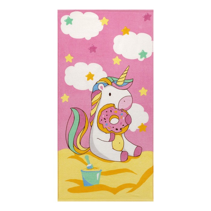 Махровое полотенце «Единорог», размер 60x120 см
Махровое полотенце «Единорог», размер 60x120 см