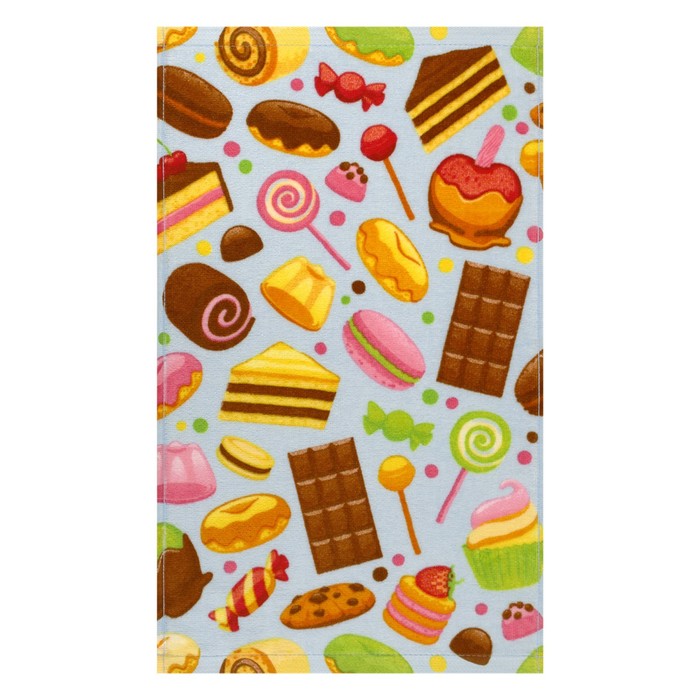 Махровое полотенце кухонное «Десерты», размер 30x50 см
Махровое полотенце кухонное «Десерты», размер 30x50 см