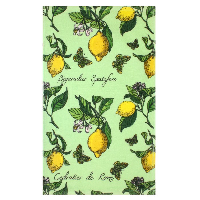 Махровое полотенце кухонное «Лимоны», размер 30x50 см
Махровое полотенце кухонное «Лимоны», размер 30x50 см