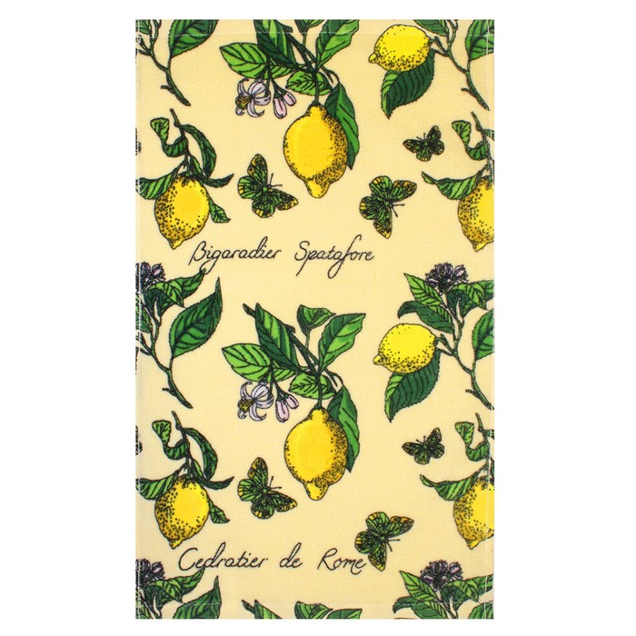 Махровое полотенце кухонное «Лимоны», размер 30x50 см 
Махровое полотенце кухонное «Лимоны», размер 30x50 см