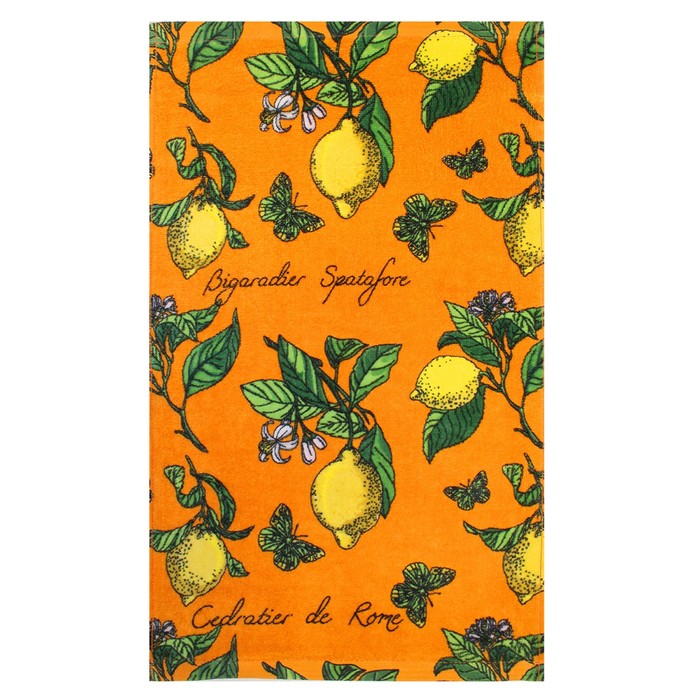 Махровое полотенце кухонное «Лимоны», размер 30x50 см
Махровое полотенце кухонное «Лимоны», размер 30x50 см