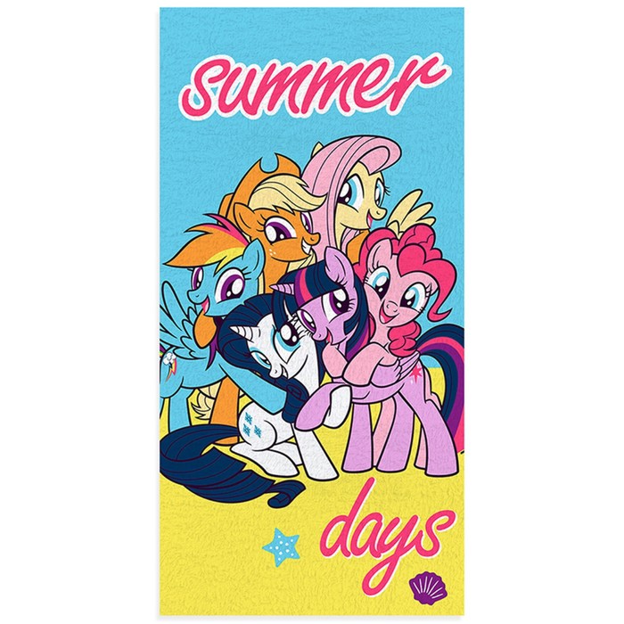 Махровое полотенце «Хасбро Пони Летние», размер 60x120 см
Махровое полотенце «Хасбро Пони Летние», размер 60x120 см