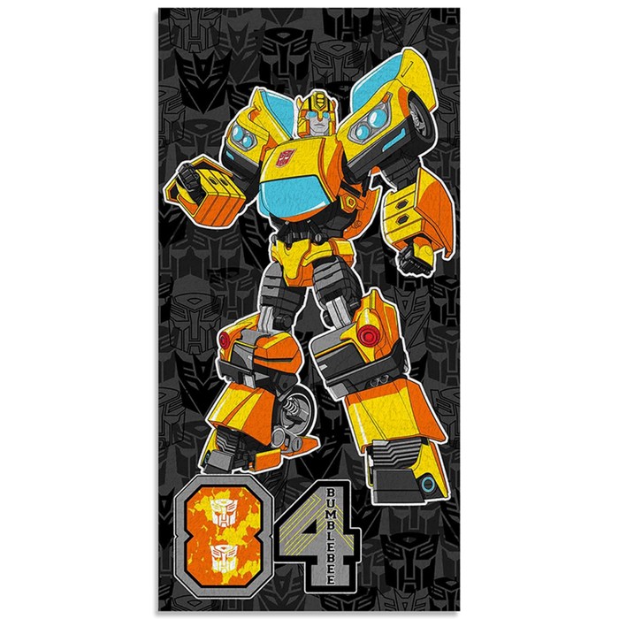Махровое полотенце «Хасбро Трансформеры Бамблби», размер 60x120 см
Махровое полотенце «Хасбро Трансформеры Бамблби», размер 60x120 см