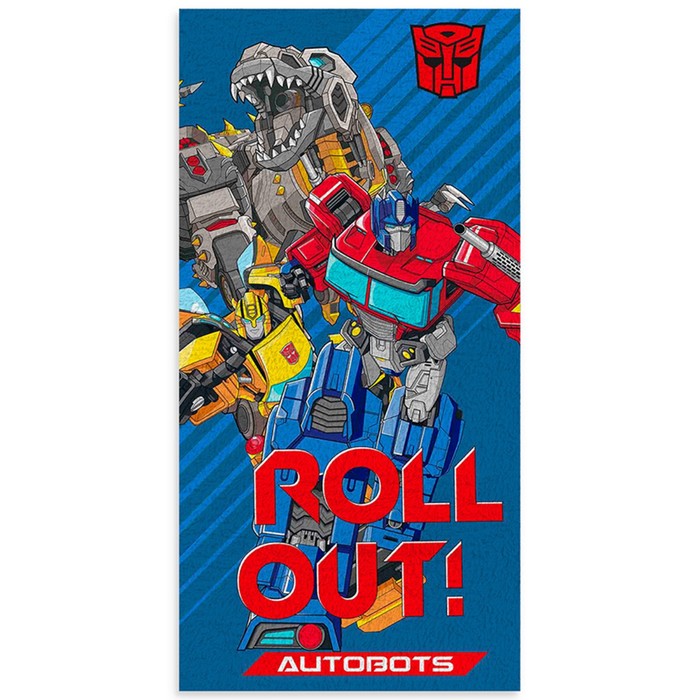 Махровое полотенце «Хасбро Трансформеры», размер 60x120 см 
Махровое полотенце «Хасбро Трансформеры», размер 60x120 см