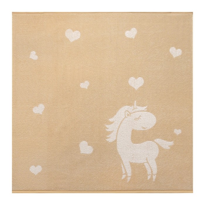 Махровое полотенце «Единорожка», размер 100x100 см
Махровое полотенце «Единорожка», размер 100x100 см