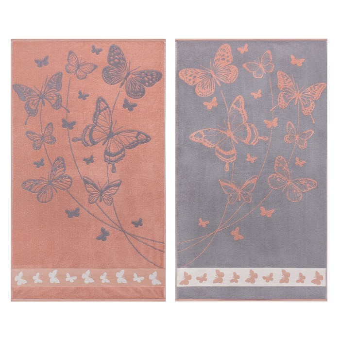 Махровое полотенце «Фарфалла», размер 70x130 см
Махровое полотенце «Фарфалла», размер 70x130 см