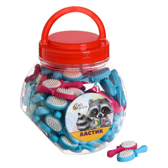 Ластик фигурный "Расческа", МИКС
Ластик фигурный "Расческа", МИКС