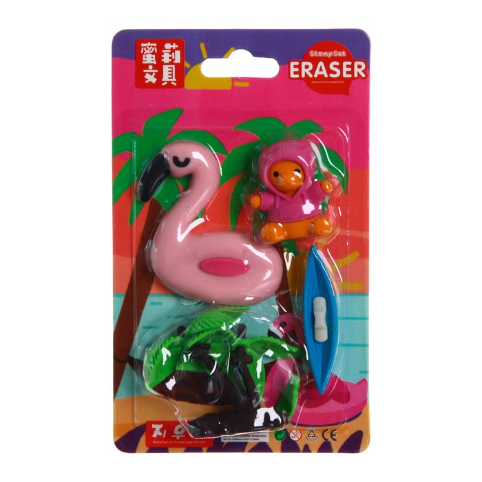 Набор ластиков фигурных 4 штуки Ассорти
Набор ластиков фигурных 4 штуки Ассорти