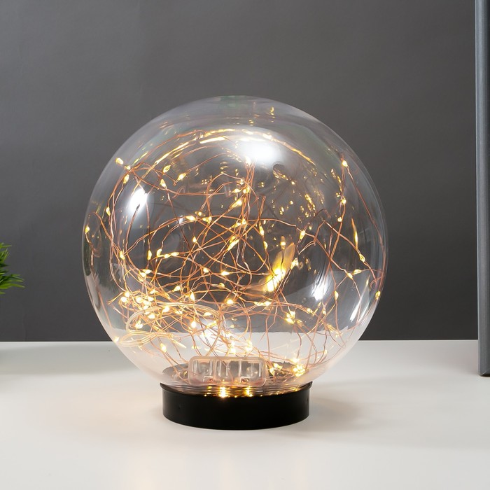 Ночник "Шар со звездами" LED от батареек 3АА 20х20х20 см
Ночник "Шар со звездами" LED от батареек 3АА 20х20х20 см