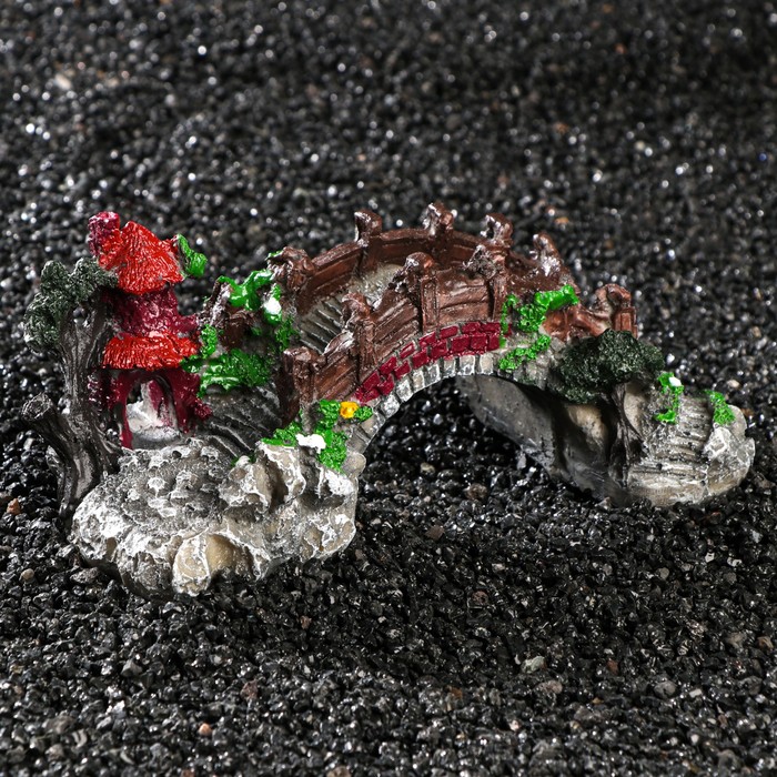 Декор для аквариума "Мост", 18 х 9 х 7 см
Декор для аквариума "Мост", 18 х 9 х 7 см