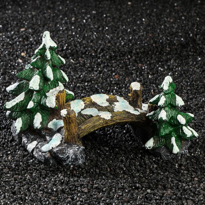 Декор для аквариума "Новогодний мост", 19 х 17 х 14 см
Декор для аквариума "Новогодний мост", 19 х 17 х 14 см