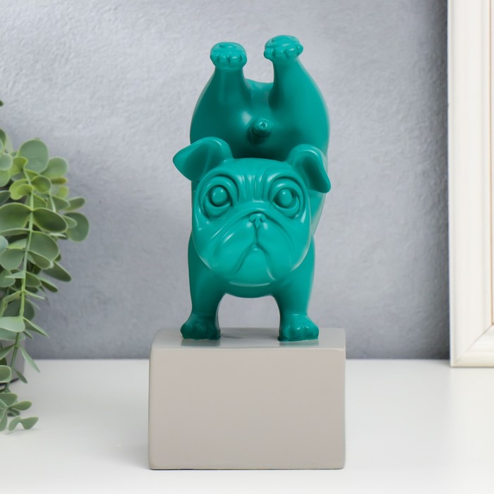 Сувенир полистоун "Бульдог йога" голубой 23х14х10,5 см
Сувенир полистоун "Бульдог йога" голубой 23х14х10,5 см