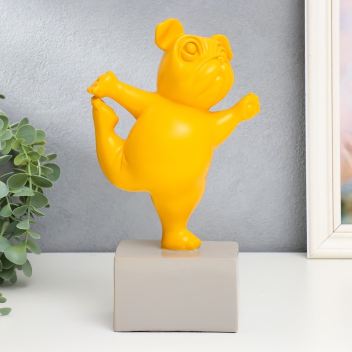 Сувенир полистоун "Бульдог йога" жёлтый 26х8х15 см
Сувенир полистоун "Бульдог йога" жёлтый 26х8х15 см