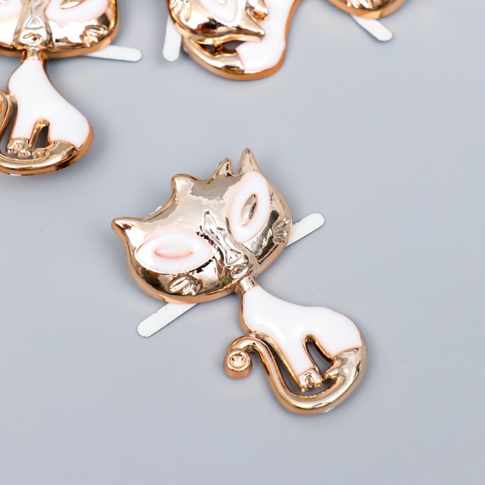 Брадс для творчества пластик "Белая кошечка" 5х3,1х0,3 см
Брадс для творчества пластик "Белая кошечка" 5х3,1х0,3 см