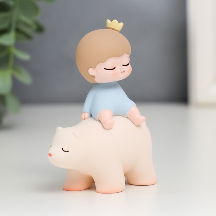 Сувенир полистоун "Малыш на медведе" пружинка 8х3х5,5 см
Сувенир полистоун "Малыш на медведе" пружинка 8х3х5,5 см