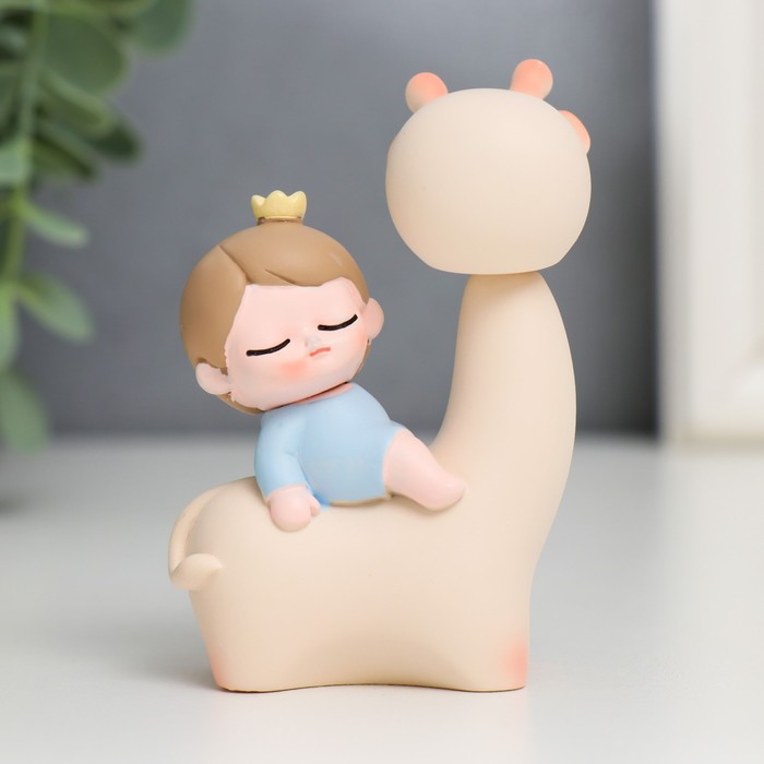 Сувенир полистоун "Малыш спит на жирафе" пружинка 7,5х2,5х5 см 
Сувенир полистоун "Малыш спит на жирафе" пружинка 7,5х2,5х5 см